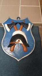 Standbeeld brandweer in steen 1904, Antiek en Kunst, Ophalen