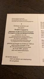Coppens - Opgeëiste 1940-45, Verzenden, Bidprentje