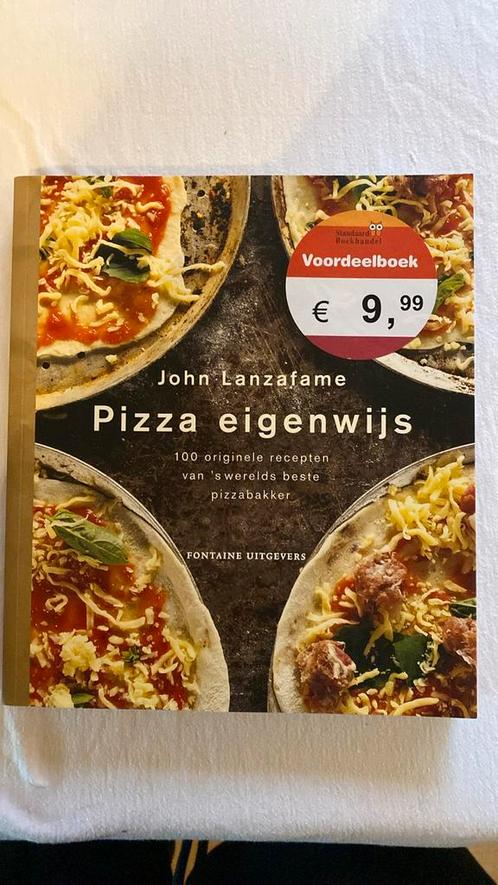 J. Lanzafame - Pizza eigenwijs, Livres, Livres de cuisine, Comme neuf, Enlèvement ou Envoi