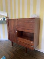 Vintage buffetkast / bar cabinet jaren 60, Huis en Inrichting, Kasten | Buffetkasten, Ophalen, Gebruikt