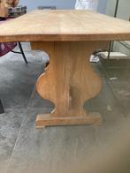 eiken tafel, Huis en Inrichting, Ophalen, Gebruikt, Eikenhout, 50 tot 100 cm