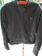 Knap lederen jasje BIKER - M, Maat 38/40 (M), Bruin, Biker, Ophalen of Verzenden