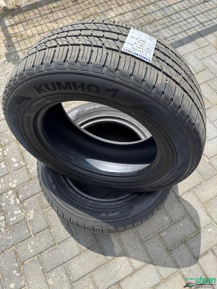Kumho Crugen 265-60-18 110H M+S Primium 2 Stuks Ford Wildtra, Auto-onderdelen, Banden en Velgen, Band(en), Zomerbanden, 18 inch