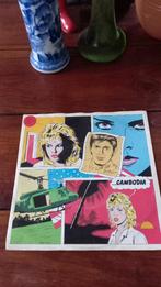 Vinyl (45t) kim wilde "cambodia ", Ophalen, 1980 tot 2000, Gebruikt