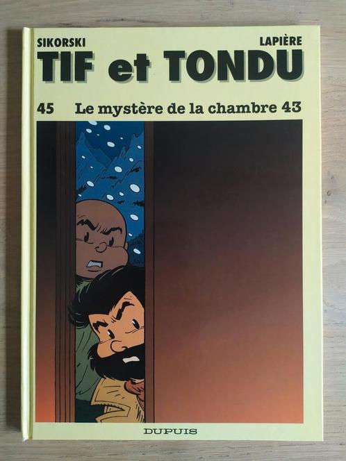 Tif et Tondu 45 Le mystère de la chambre 43 Sikorski Lapière, Livres, BD, Comme neuf, Une BD, Enlèvement ou Envoi