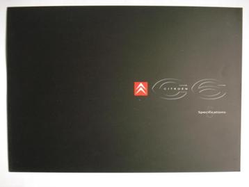 Citroën C6 2007 AUS specs Brochure Catalogue Prospekt beschikbaar voor biedingen