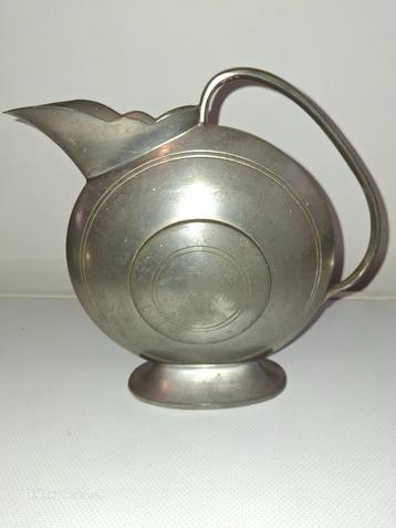 VINTAGE oude tinnen kruik voor wijn beschikbaar voor biedingen