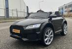Audi TT'Rs 12v zwart afstands/AUX/USB Leder zitje / rubberba, Kinderen en Baby's, Nieuw, Ophalen of Verzenden
