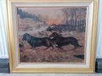 Tableau chiens, Antiek en Kunst, Ophalen