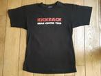 T-shirt du groupe hardcore Kickback "Seuls Contre Tous" M, Noir, Taille 48/50 (M), Porté, Enlèvement ou Envoi