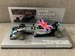 Lewis Hamilton 1:43 World Champion 2014 Winner Abu Dhabi, Ophalen of Verzenden, Nieuw, Formule 1