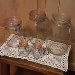 Set 5 bokalen met germetische deksels, Prijs voor alles, Ophalen of Verzenden