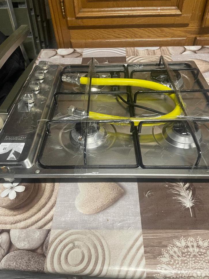 Smeg inbouwkookplaat, Elektronische apparatuur, Kookplaten, Zo goed als nieuw, Inbouw, Gas, 4 kookzones, Ophalen