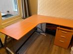 Piranha regel hoek/computer bureau L vorm, Ophalen, Gebruikt, Meubel