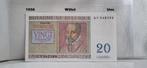 20 frank De Lassus / De Monte   Unc, Postzegels en Munten, Verzenden, Los biljet