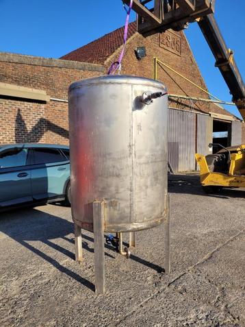 Stoomketel Inox tank beschikbaar voor biedingen