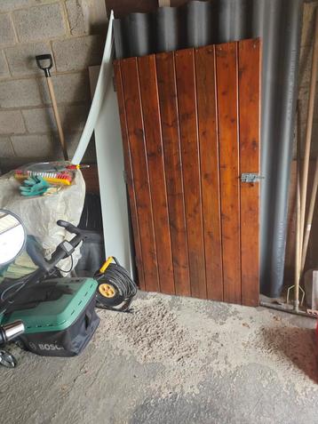 Porte de jardin de 86 cm de large et 1,60 de large, Enlèvement, Comme neuf