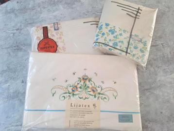 Draps anciens, 220/550, jamais déballés, Enlèvement, Comme neuf