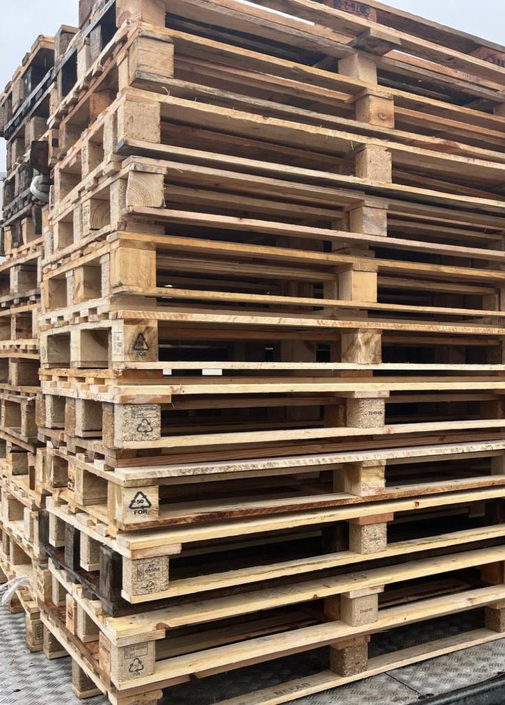 pallets gezocht!!🚚ophaaldienst 24/7✅, Doe-het-zelf en Bouw, Hout en Planken, Gebruikt, Pallet, Overige houtsoorten, Ophalen of Verzenden
