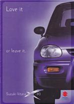 Brochure Suzuki Vitara X-90 01-1996 DUITSLAND, Boeken, Auto's | Folders en Tijdschriften, Gelezen, Overige merken, Ophalen of Verzenden