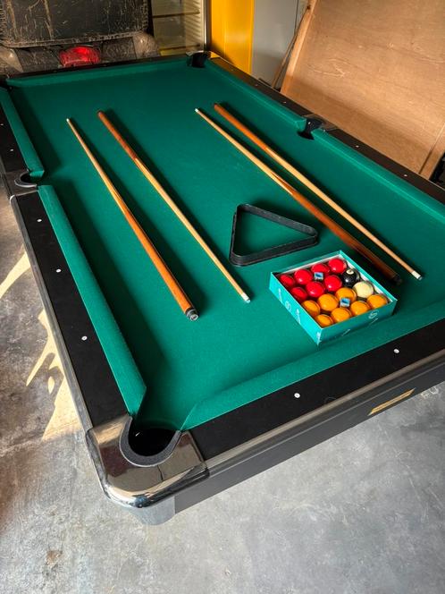 Lexor professionele pool tafel 8ft, Sport en Fitness, Biljarten en Poolen, Zo goed als nieuw, Pooltafel, Ophalen