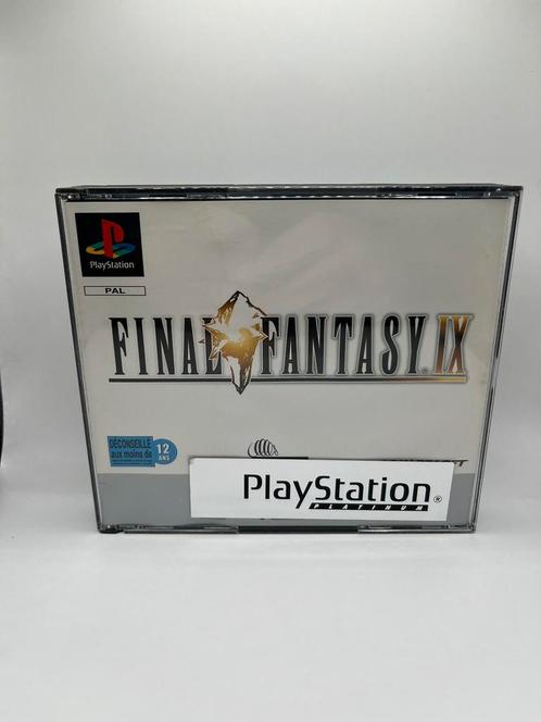 Final Fantasy 9 IX - PS1 Sony Platinum - Complet PAL version, Games en Spelcomputers, Games | Sony PlayStation 1, Zo goed als nieuw