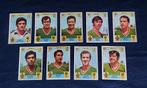 9 versch. Panini stickers 'WK Mexico 70' (Mexico)  -original, Ophalen of Verzenden, Gebruikt, Meerdere stickers