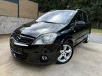 ✅ZELDZAME Opel Zafira OPC🔥2.0 Turbo🔥241PK💪7 zit RECARO, Auto's, Opel, Voorwielaandrijving, 1998 cc, Monovolume, Zwart