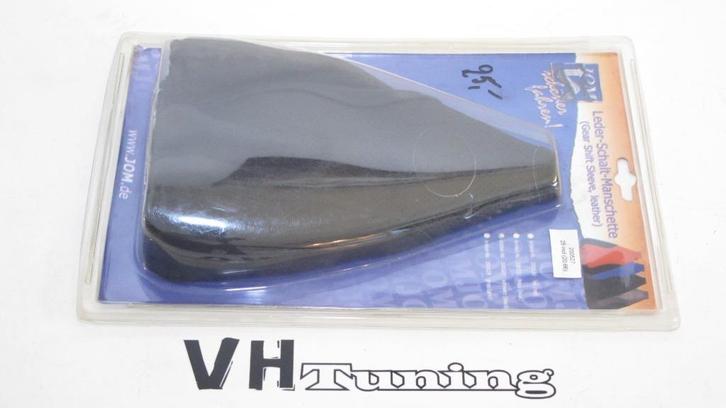 JOM 200527 lederen versnellingspookhoes zwart, Auto diversen, Tuning en Styling, Ophalen