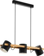 EGLO Hornwood Hanglamp, Ophalen, Nieuw, Hout, 75 cm of meer