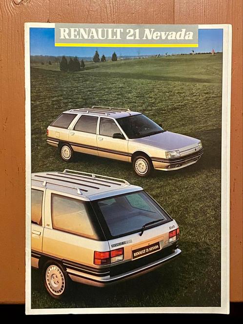 Brochure de voiture Renault 1987 NEVADA 21, Livres, Autos | Brochures & Magazines, Comme neuf, Renault, Envoi