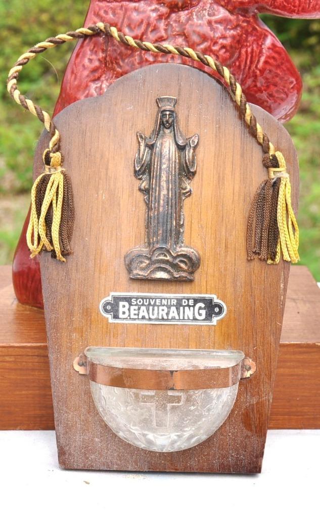benitier souvenir de beauraing, Antiek en Kunst, Antiek | Religieuze voorwerpen, Ophalen of Verzenden