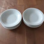 *** NIEUW 12 witte soepborden***, Ophalen, Nieuw, Bord(en), Effen