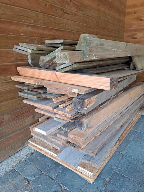 Gratis droog hout, Natuurlijk zuiver brandhout, Tuin en Terras, Brandhout, Ophalen