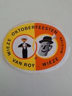 Oude sticker brouwerij Van Roy Wieze oktoberfeesten 1974, Ophalen of Verzenden, Zo goed als nieuw