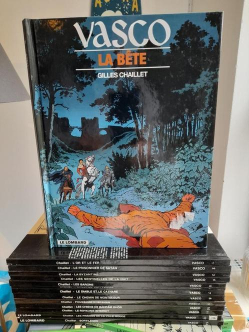 VASCO ENSEMBLE DE 14 TOMES TRES BON ETAT EO/REED, Livres, BD, Comme neuf, Série complète ou Série, Enlèvement ou Envoi