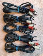 Lot originele Technics RCA-phonokabel, Ophalen of Verzenden, Gebruikt, Platenspeler-onderdeel, Technics