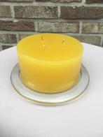 GROTE KAARS MET GLAZEN ONDERZET BORD, Ophalen of Verzenden, Nieuw