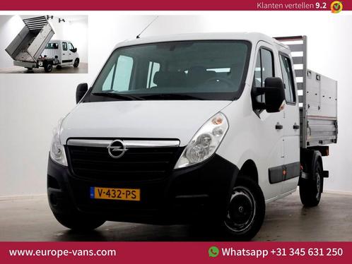 Opel Movano 2.3 CDTI 146pk E6 L2H1 D.C. Kipper met hoge boor, Auto's, Bestelwagens en Lichte vracht, Bedrijf, ABS, Airconditioning