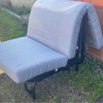 Zetelbed Ikea, Huis en Inrichting, Slaapkamer | Slaapbanken, Ophalen, Eenpersoons, Wit, 190 cm of minder