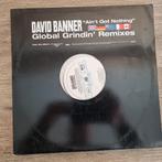 12" David Banner – Ain't Got Nothing (Remixes), Cd's en Dvd's, Vinyl Singles, Gebruikt, Maxi-single, Ophalen of Verzenden, 12 inch