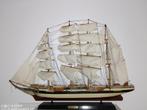 grote zeilboot, zeilschip, viermaster, Ophalen, Gebruikt