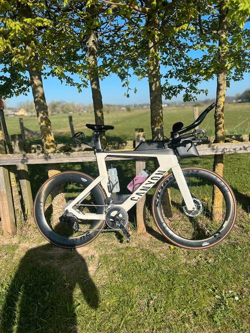 Canyon Speedmax CF 7 - Tijdritfiets - Zeer nette staat, Fietsen en Brommers, Fietsen | Racefietsen, Zo goed als nieuw, Heren, Overige merken