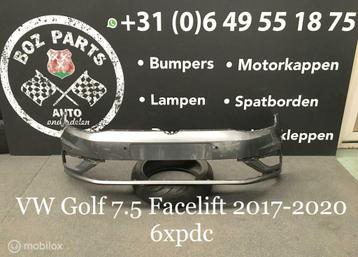 VW Golf 7 Facelift Golf 7.5 Voorbumper Origineel 2017-2020