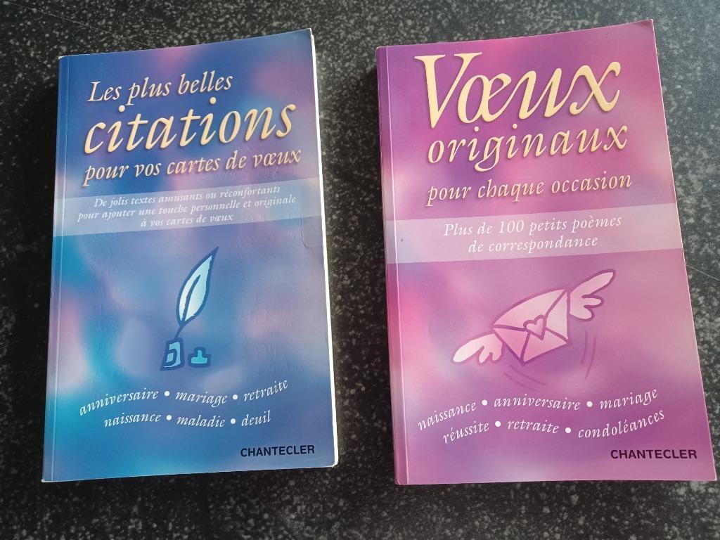 LIVRE VOEUX ET CITATIONS, Livres, Loisirs & Temps libre, Comme neuf, Scrapbooking et Bricolage, Enlèvement ou Envoi