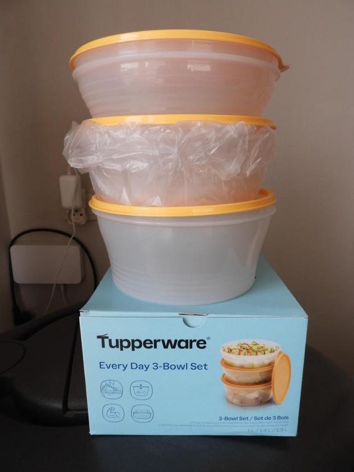 tupperware classico kommen, Huis en Inrichting, Keuken | Tupperware, Nieuw, Bak of Kom, Geel, Ophalen of Verzenden