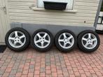 4 aluminium velgen DEZENT 4 x 100 met winterbanden, Auto-onderdelen, Banden en Velgen, Ophalen, 15 inch, Banden en Velgen, Personenwagen