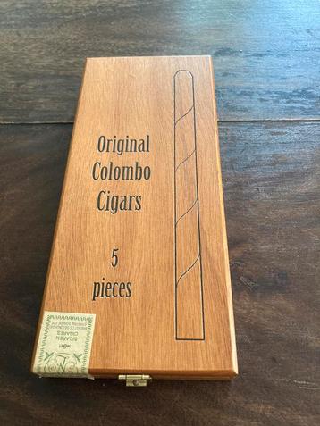 Wooden box (empty) Original Colombo Cogars 