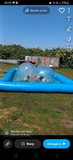 Piscine gonflable avec water bulle, Ophalen, Zo goed als nieuw