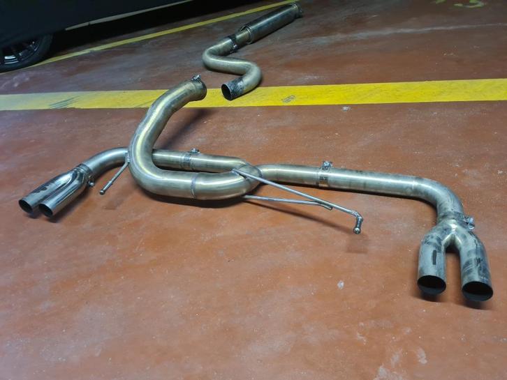 Opel Astra OPC/VXR J Cobra Venom Uitlaat half lijn, Auto-onderdelen, Uitlaatsystemen, Opel, Gebruikt, Ophalen of Verzenden